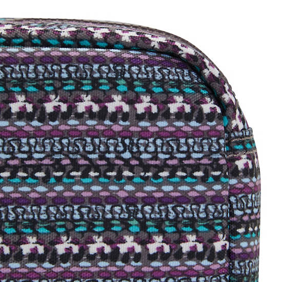 Kipling Gleam Printed Pouch Taske Grå | DK 2139JP